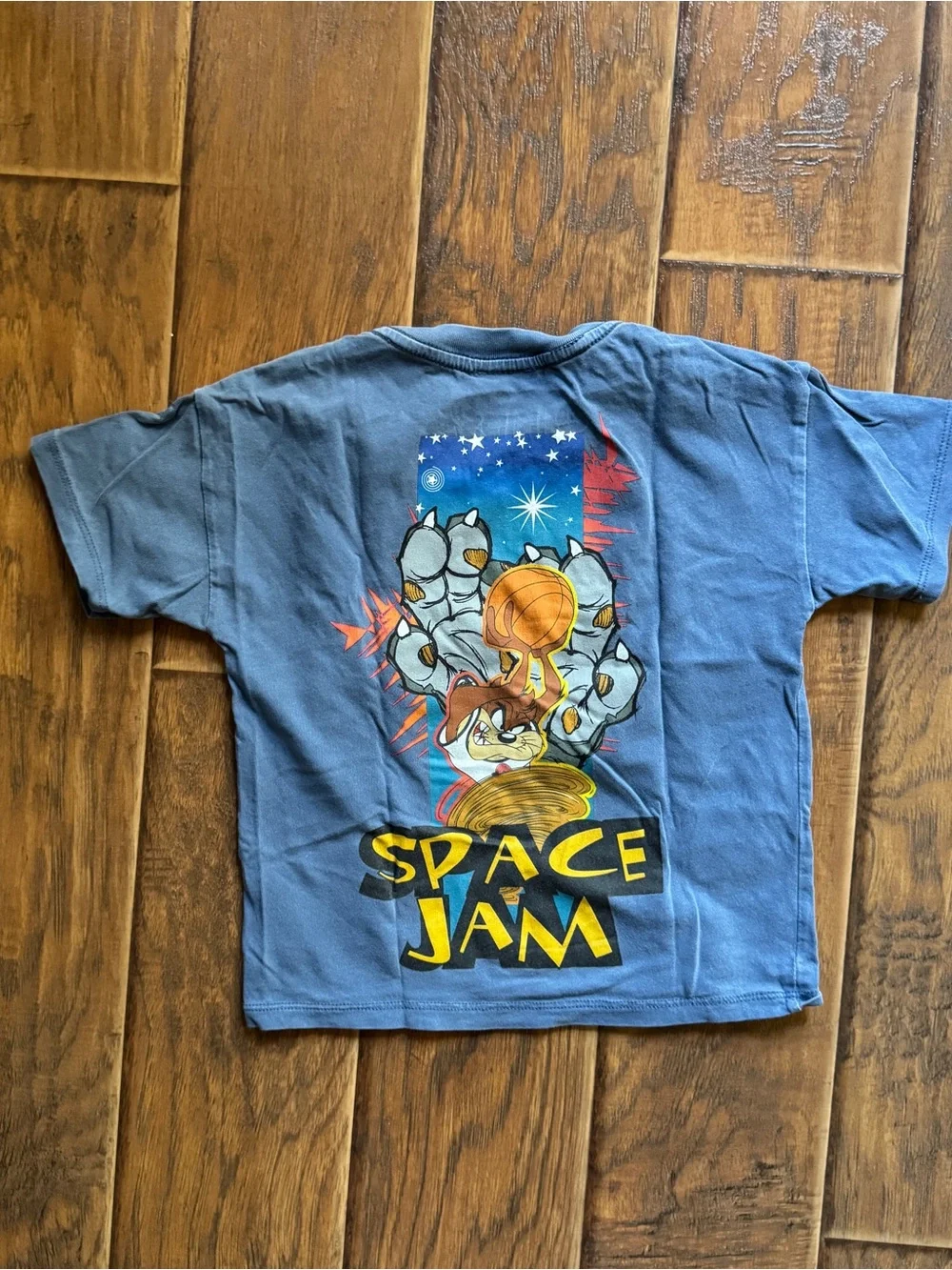 Kids space jam T-Shirt- cotton on collab Size 4